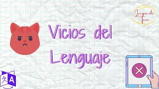 Vicios del lenguaje Solecismo Anfibología y Barbarismo [upl. by Eslud]