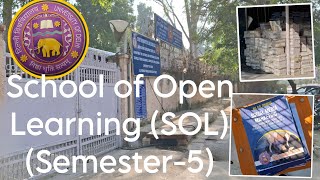 Du Sol study material book Appointment 5th Semester BA Program  kesavpuram [upl. by Nnaeel]