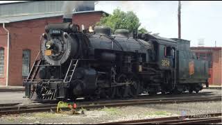 The old 5 Chime from Canadian National 3254 whistle SFX Remastered [upl. by Bohaty]