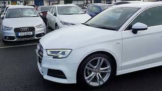 Audi A3 14 TFSI SLine Automatic 2017 [upl. by Htur]