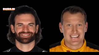 NASCAR and IndyCar drivers Sing random songs [upl. by Aihsirt]