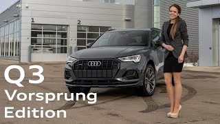 2021 Audi Q3  VORSPRUNG EDITION OVERVIEW Canada [upl. by Triny]