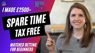 MATCHED BETTING BASICS  STEP BY STEP TUTORIAL with OddsMonkey How I made £2500 TAX FREE in 3 mths [upl. by Terryl666]