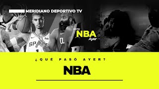 ¿QUÉ PASÓ AYER EN LA NBA [upl. by Kitty]