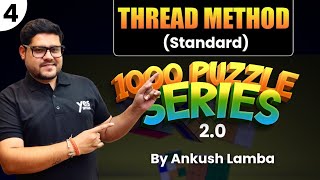 1000 Puzzle Series 20 Set  4  Bank Exams  Thread Method  Reasoning By Ankush Lamba [upl. by Namdor]