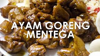 Ayam Goreng Mentega  Indisch gerecht  Super lekker recept met kip  Indisch kipgerecht [upl. by Wilmer]