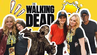 MEETING Lori grimes and Judith grimes FROM THE WALKING DEAD Comicon Manchester Full panels  vlog [upl. by Profant]