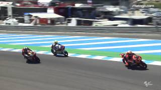 Track action 2013  Best Moto2™ overtakes [upl. by Aivatra]