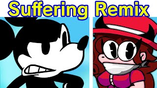 Friday Night Funkin Unknown Suffering Reanimated Remix Mickey Mouse FNF ModWednesday Infidelity [upl. by Alcock837]