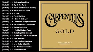 Carpenters Greatest Hits Album  Best Songs Of The Carpenters Playlist 01 [upl. by Trubow840]