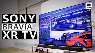 Sony Bravia XR TV first look Bigger brighter and even better looking [upl. by Dolf]