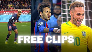 NEYMAR JR FREE CLIPS  4K UPSCALED  NO WATERMARK [upl. by Wilkison]