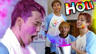 BTS Holi special 🤗  Hindi dub [upl. by Folly]