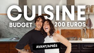 RELOOKER UNE CUISINE POUR 200€ [upl. by Notsyrb]