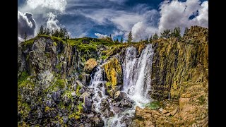 Baga Turgen Waterfall [upl. by Aisatsanna]