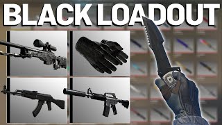 This BUDGET BLACK Themed CS2 Loadout is INSANE Cheap amp Expensive [upl. by Kohl]