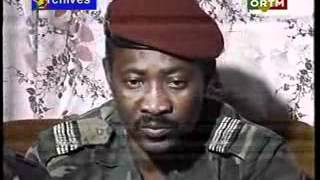 Amadou Toumani Toure quelques jours apres le coup d Etat militaire au Mali de 1991 [upl. by Aloisius]