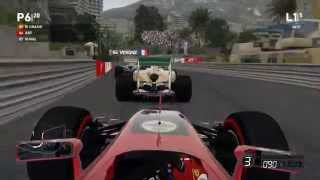 F1 2014 Game  Formula E Mod Monaco Gameplay [upl. by Ora]