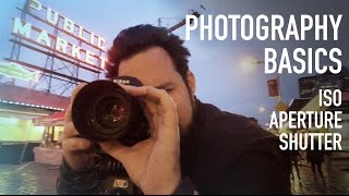 Photography Tutorial ISO Aperture Shutter Speed [upl. by Joab833]