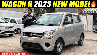 Updated Maruti Wagon R with New Features Walkaround with On Road Price  Wagon R 2023 New Model [upl. by Kiehl]