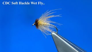 Tying a CDC Soft Hackle Wet Fly by Davie McPhail [upl. by Anora]