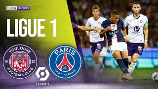 Toulouse vs PSG  LIGUE 1 HIGHLIGHTS  08312022  beIN SPORTS USA [upl. by Deeann]