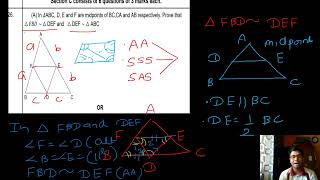 class 10th  cbse sample paper sol [upl. by Cyna]