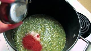 Roasted Chile Tomatillo Salsa  From Vine to Table [upl. by Valdas980]