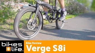 Verge S8i  Ultimate Commuter Tern Folding Bike [upl. by Anaid]