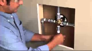 Installing A OneHandle PosiTemp® Shower Valve IPS to IPS [upl. by Ilehs]