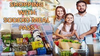 GROCERY SHOPPING WITH SODEXO MEAL PASS  REVIEW सोडेक्सो मील पास से किराना शॉपिंग और रिव्यू [upl. by Opal]