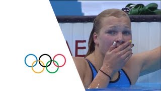 Ruta Meilutyte Wins Womens 100m Breaststroke Gold  London 2012 Olympics [upl. by Reginnej538]