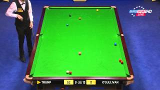 Ronnie OSullivan vs Judd Trump  WSC 2013 Semifinal Frame 2224 [upl. by Bollay131]