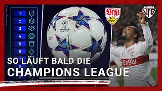 So läuft bald die Champions League 🏆 Mit dem VfB Stuttgart ⚪🔴 [upl. by Zohar52]