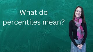 What are percentiles and quartiles [upl. by Nnylylloh]