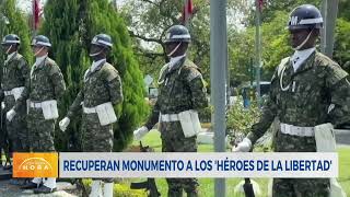 Ejército recupera monumento a los héroes de la libertad [upl. by Annaya215]