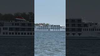 Cruise ship “American Glory” anchored off of the naval academy in Annapolis Maryland boat boats [upl. by Photina]