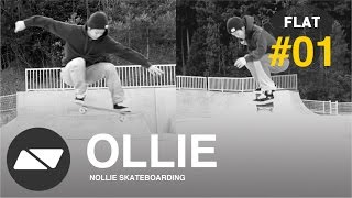 OLLIE オーリー／ジャンプ スケボー HOWTO 10 [upl. by Ailuig332]