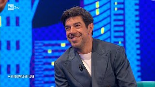 Lintervista a Pierfrancesco Favino  Stasera cè Cattelan su Raidue 09032023 [upl. by Gualterio]