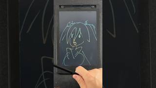 Drawing an electronic memo for Miku Hatsune miku drawing ガッチュー [upl. by Ainesej]