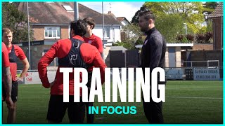 Focus on the Final 💪  TRAINING IN FOCUS  Braintree Town [upl. by Ingold]