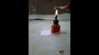 naphthalene balls burning test [upl. by Repard]