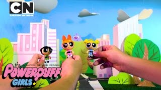 Powerpuff Girls  Live Action Play Aura Power  Cartoon Network [upl. by Tirrag]