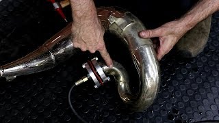 2stroke Pipe Repair HydraForce with custom bung [upl. by Freeborn881]