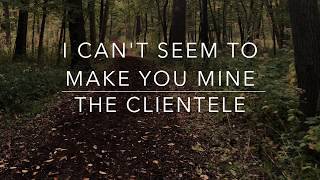 I Cant Seem to Make You Mine  The Clientele cover w lyrics [upl. by Ilesara]