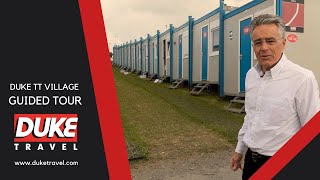 Duke TT Village Popup Hotel Guided Tour  Isle of Man TT Races [upl. by Daigle]