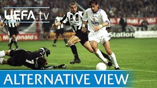 Real Madrid v Juventus Mijatovićs 1998 winner from every angle [upl. by Zuliram]