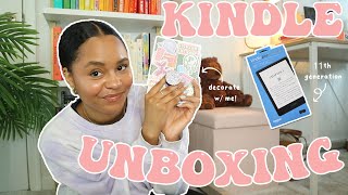 I got a kindle paperwhite 💕📖 unboxing setup amp review [upl. by Blaseio987]