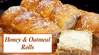 Honey amp Oatmeal Rolls [upl. by Aicak]