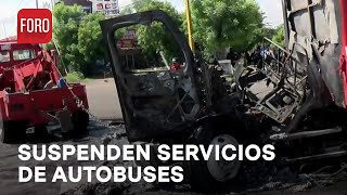 Autobuses Unidos de Sinaloa suspende temporalmente sus servicios por violencia  Las Noticias [upl. by Ilegna]